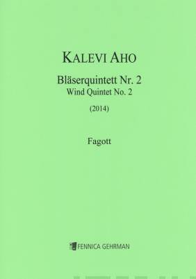 Wind Quintet No. 2 / Puhallinkvintetto No. 2 (2014) : parts