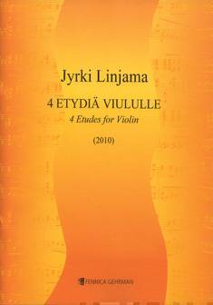 4 Etudes for violin / 4 etydiä viululle