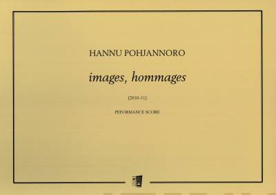Images, hommages : performance score (for one musician)