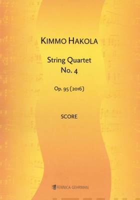 String Quartet No. 4 op. 95 - Score