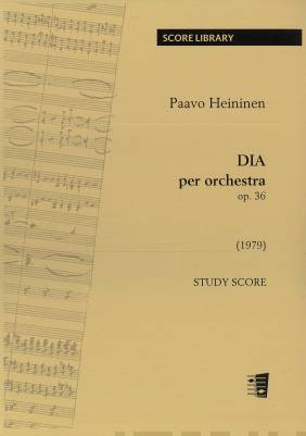 DIA per orchestra op. 36  - study score