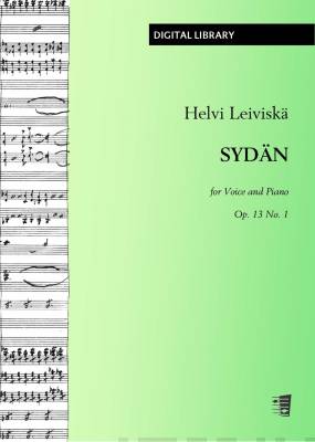 Sydän Op. 13 No. 1 - Voice/piano (PDF)