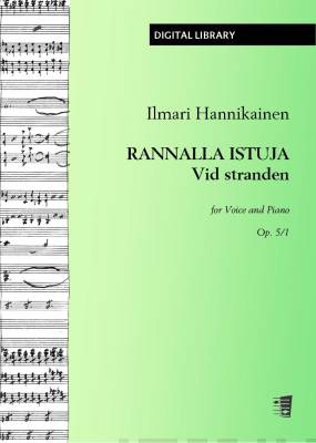 Rannalla istuja / Vid stranden op. 5/1 - Voice/piano (PDF)
