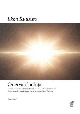 Onervan lauluja - Soprano & piano