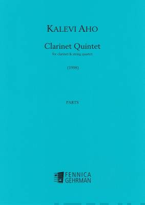 Clarinet Quintet for clarinet and string quartet - Set of parts