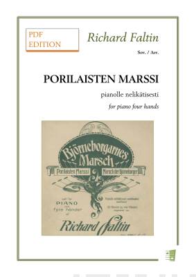 Porilaisten marssi - Piano four hands (PDF)