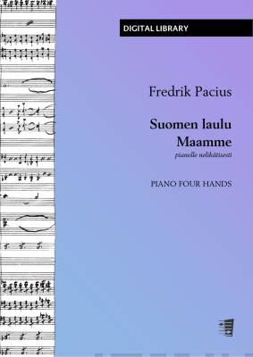 Suomen laulu & Maamme - Piano four hands (PDF)