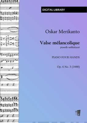 Valse mélancolique - Piano four hands (PDF)