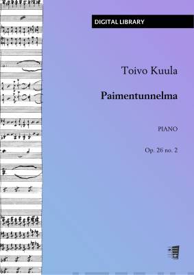 Paimentunnelma (Pastorale) op. 26 no. 2 - Piano (PDF)