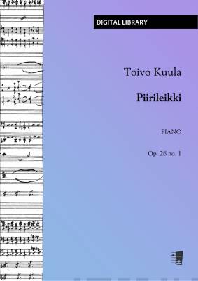 Piirileikki op. 26 no. 1 - Piano (PDF)