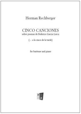 Cinco canciones sobre poemas de Federico García Lorca - Baritone & piano