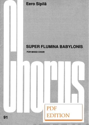 Super flumina Babylonis (PDF) - SATB