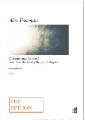 O Years and Graves! (PDF) - SATB