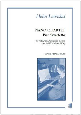 Piano quartet (1925-26, rev. 1935) - Score (piano) & string parts
