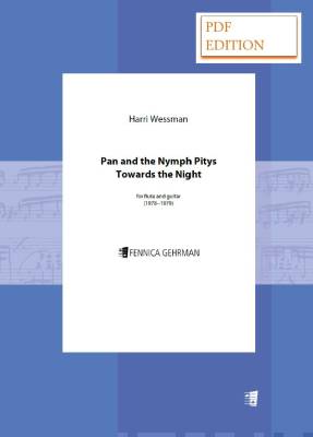 Pan and the Nymph Pitys - Towards the Night for flute and guitar (PDF) - Playing score