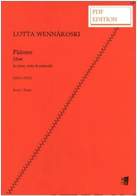 Päärme / Hem for piano trio (PDF) - Score (piano) & parts