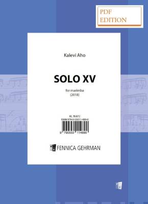 Solo XV - Marimba (PDF)