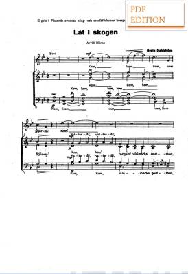 Låt i skogen (PDF) - Mixed choir