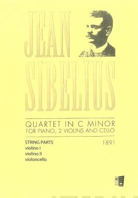 Piano Quartet in C Minor - String parts (violin I, violin II, violoncello) (1891)