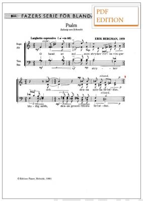 Psalm (PDF) - Mixed choir