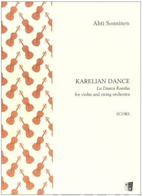 Karelian Dance for violin and string orchestra: Score & parts