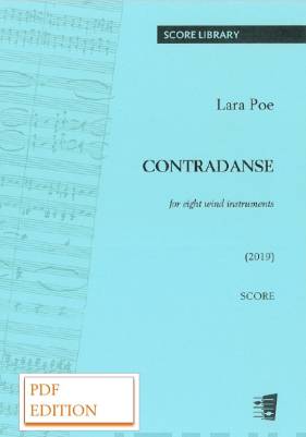 Contradanse for eight wind instruments - Score & parts (PDF)