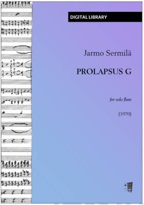 Prolapsus G for solo flute (PDF)