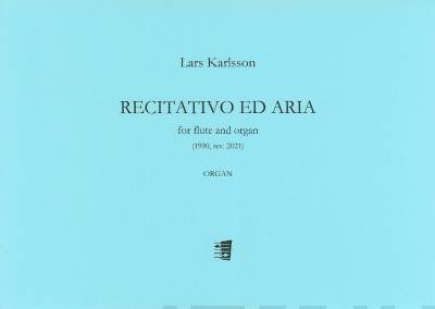 Recitativo ed aria for flute and organ