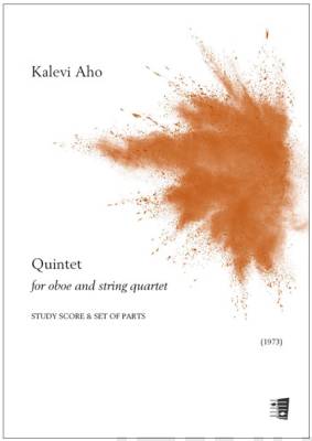 Quintet for oboe and string quartet - Score & parts