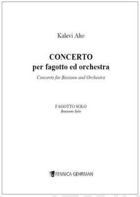 Bassoon Concerto - Solo part