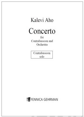 Contrabassoon Concerto - Solo part