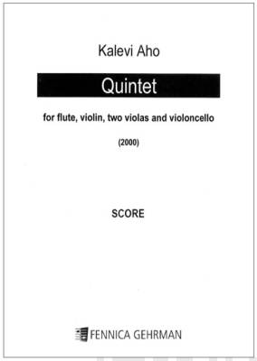 Quintet for flute, violin, 2 violas and cello - Score