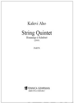 String Quintet "Hommage à Schubert" - Parts