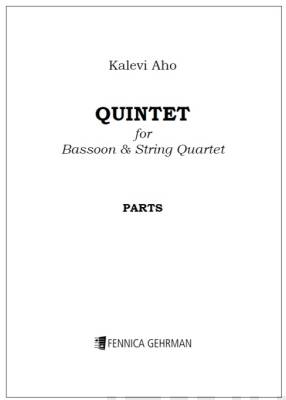 Quintet for bassoon and string quartet - Parts