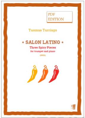Salon latino - Three spicy pieces for trumpet and piano (PDF)