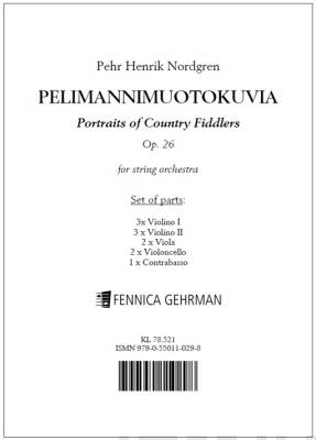Pelimannimuotokuvia / Portraits of the Country Fiddlers - Parts (33221)