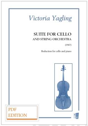 Suite for cello and string orchestra (1967) (PDF) - Solo part & piano reduction