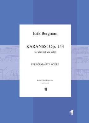 Karanssi Op. 114 for clarinet and cello - Performance score