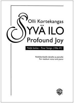 Syvä ilo / Profound Joy - Medium voice & piano
