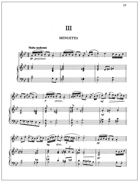 Sonata for flute and harp - Score (harp) & part