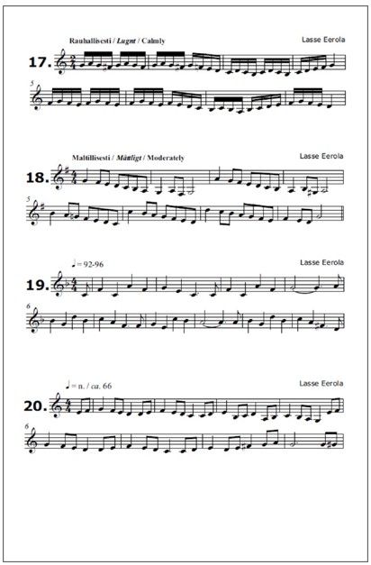 30 studies for clarinet