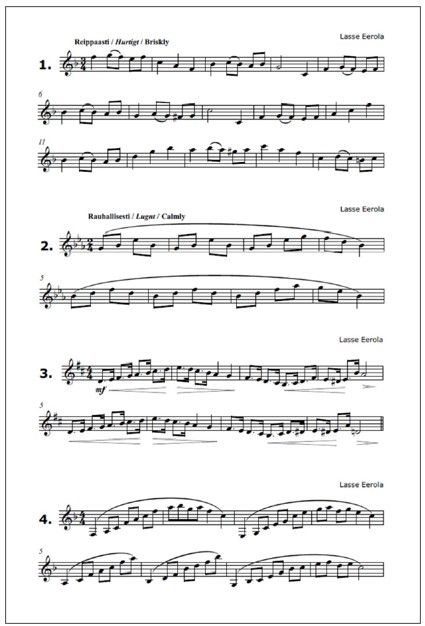 25 studies for clarinet