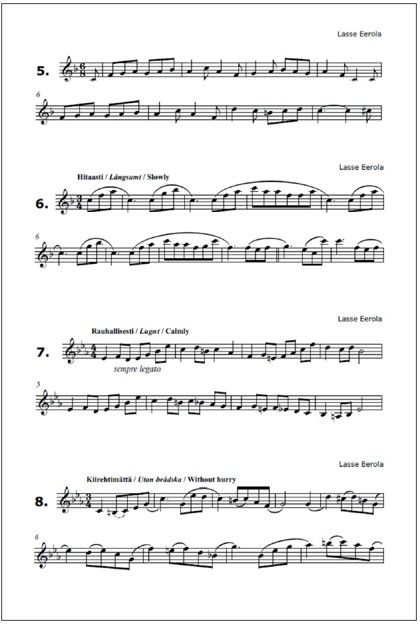 25 studies for clarinet