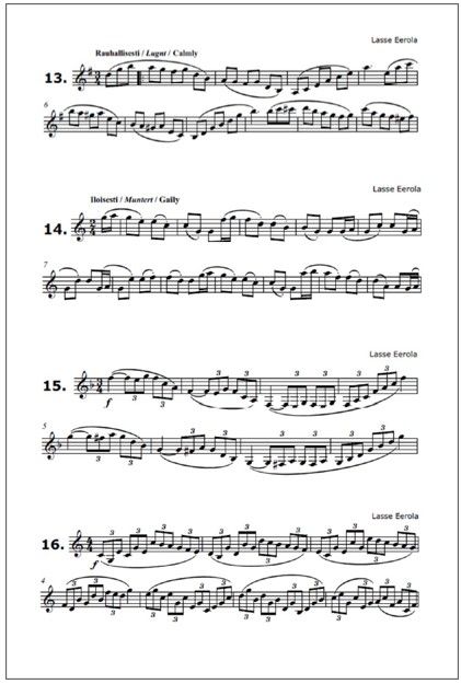 25 studies for clarinet