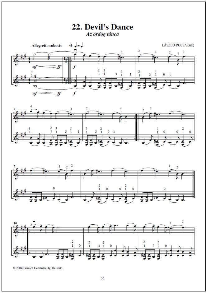 Colourstrings violin duos - Volume 3