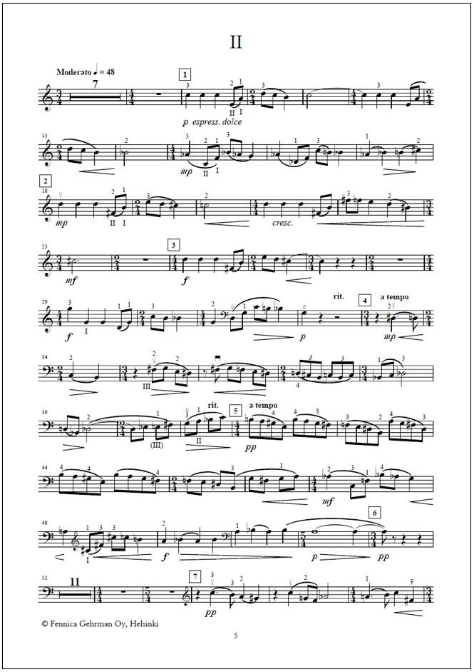 Cello Concerto No. 1 - Solo part & piano reduction