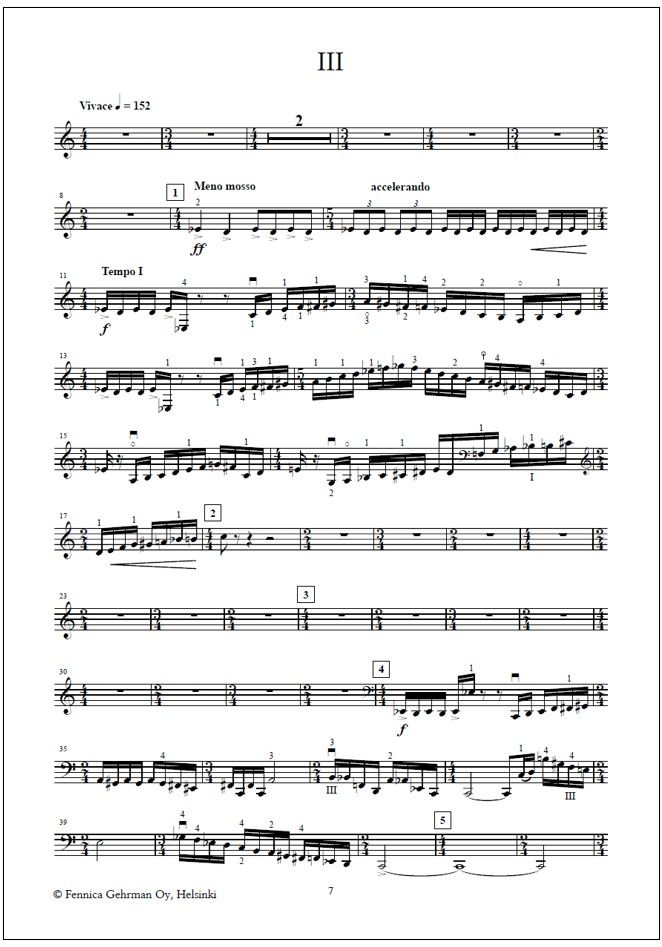 Cello Concerto No. 1 - Solo part & piano reduction