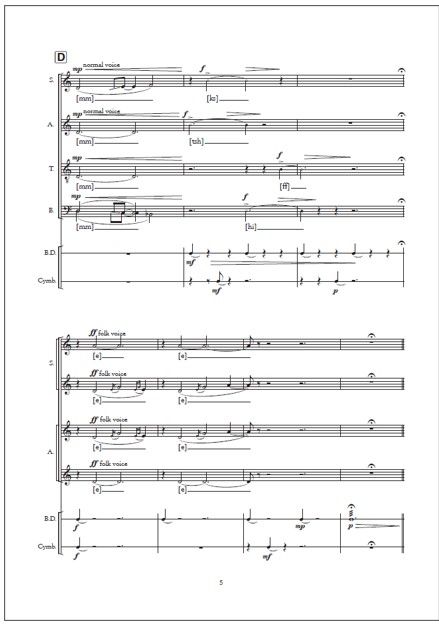 ad puram annihilationem meam - Mixed choir