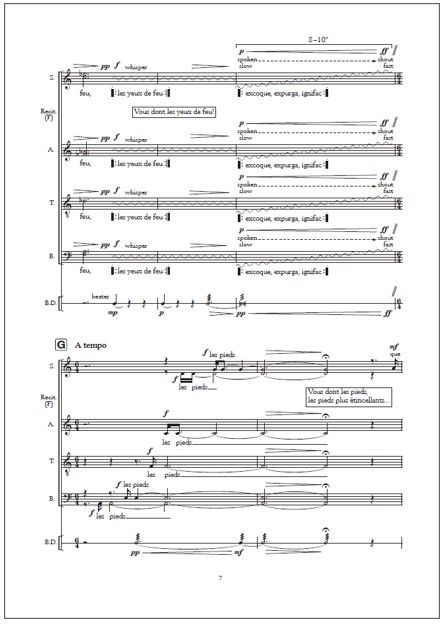 ad puram annihilationem meam - Mixed choir