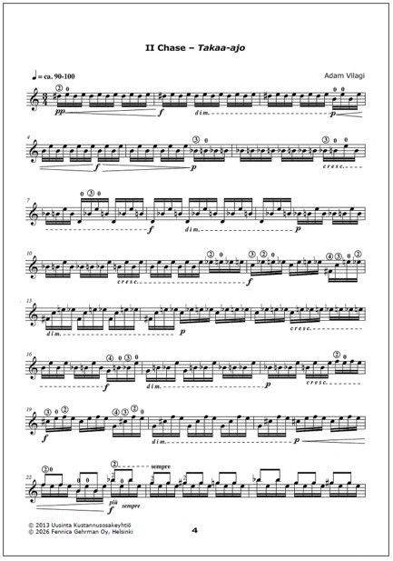 Garden of Etudes for guitar